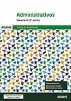 temario 3. administrativos. junta de andalucia-neal adams-9788413274140