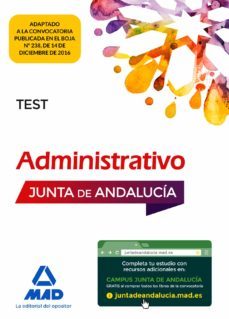 administrativo de la junta de andalucia turno libre: test-9788414203040