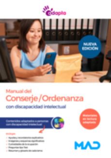 manual del conserje/ordenanza con discapacidad intelectual. contenidos adaptados a personas con discapacidad intelectual-9788414271940