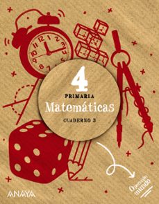 matematicas 4º educacion primaria cuaderno 3.-9788414319840