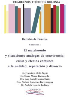 el matrimonio y situaciones analogas de convivencia-9788415454540