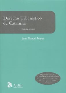 derecho urbanistico de cataluña-j.m. trayler jimenez-9788415690740