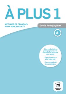 a plus 1 - guide pedagogique-9788416273140