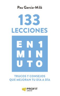 133 lecciones en 1 minuto-pau garcia-mila-9788419212740