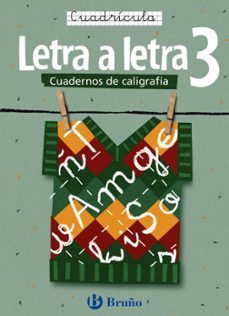 letra a letra 3: cuadernos de caligrafia-9788421639740