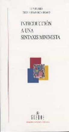 introduccion a una sintaxis minimista-luis eguren-olga fernandez soriano-9788424927240