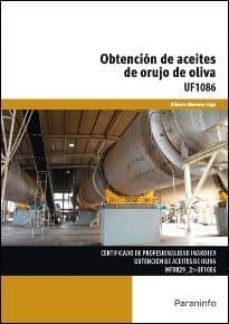 (uf1086) obtencion de aceites de orujo de oliva-9788428399340