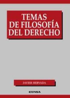temas de filosofia del derecho-javier hervada-9788431328740