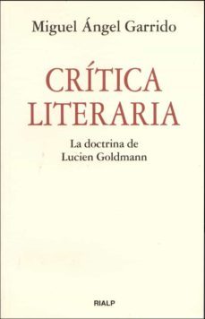 critica literaria la doctrina de de lucien goldmann-9788432131240