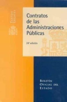 Imagen Principal de CONTRATOS DE LAS ADMINISTRACIONES PUBLICAS (24ª ED.)