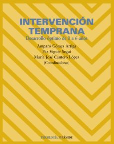 intervencion temprana (ebook)-amparo gomez artiga-paz viguer segui-maria jose cantero lopez-9788436828740