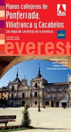 planos callejeros de ponferrada, villafranca y cacabelos: con map a de carreteras de la provincia-9788444131740