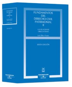 fundamentos derecho civil patrimonial relacion (t. 2)-luis diez picazo-ponce de leon-9788447029440