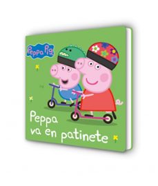 peppa pig. libro de carton - peppa va en patinete-9788448869540