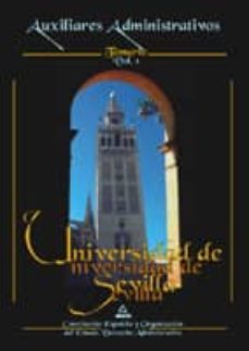 auxiliares administrativos de la universidad de sevilla: temario (vol. i)-9788466532440
