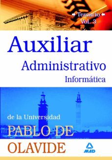 auxiliares administrativos de la universidad pablo de olavide. te mario. volumen iii (informatica)-9788467623840