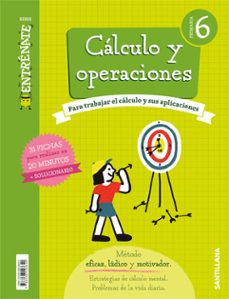 entrenate. cuaderno calculo 6 primaria-9788468026640