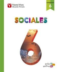 sociales 6. l. alumno y separata extremadura. (aula activa) 6º educacion primaria castellano-9788468238340