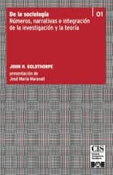 de la sociologia-john h. goldthorpe-9788474764840