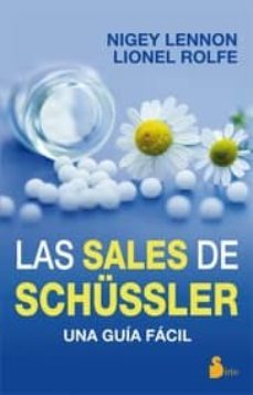 las sales de schussler: una guia facil-nigey lennon-9788478088140