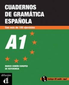 cuadernos de gramatica española (nivel a1) (incluye cd y mp3)-9788484434740