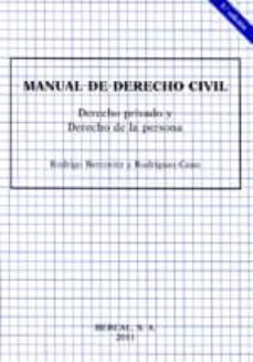 manual de derecho civil derecho privado y derecho de la persona-9788489118140