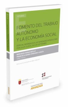 fomento del trabajo autonomo y la economia social-mercedes farias batlle-9788490994740