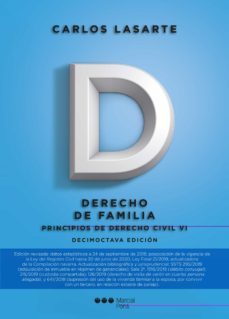 principios de derecho civil - tomo vi: derecho de familia (18ª ed )-9788491236740