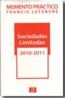 memento sociedades limitadas 2010-2011-9788492612840