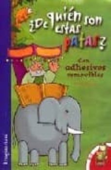 ¿de quien son estas patas? (con adhesivos removibles)-david maynar-9788496034440