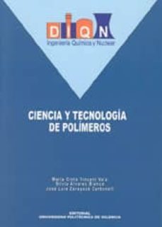 ciencia y tecnologia de polimeros-maria cinta vicent vela-silvia alvarez blanco-jose luis zaragoza carbonell-9788497059640
