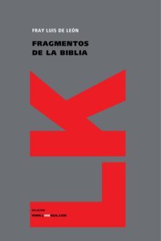 fragmentos de la biblia-fray luis de leon-9788498167740