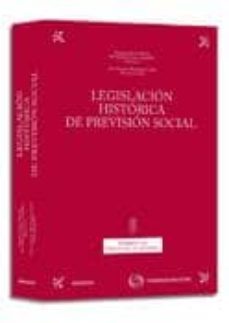 legislacion historica de prevision-joaquin garcia murcia-9788499033440