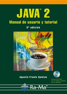 java 2: manual de usuario y tutorial (5ª edicion) (ebook)-agustín froufe-9788499643540