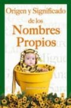origen y significado de los nombres propios-guadalupe velazquez m.-9789706660640
