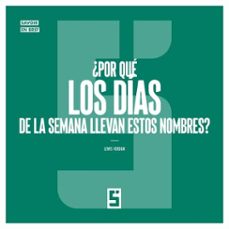 ¿por que los dias de la semana llevan estos nombres ? (ebook)-léwis verdun-9791043407840
