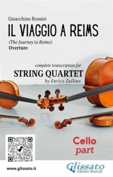 cello part of "il viaggio a reims" for string quartet (ebook)-9791220862240