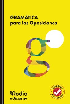 gramatica para las oposiciones-ediciones rodio-9791387943240