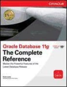 oracle database 11g: the complete reference-kevin loney-9780071598750