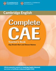complete cae: teacher s book-9780521698450