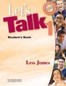 let s talk 1 student s book: speaking and listening activities fo r intermediate students (included 1 cd-rom)-9780521776950