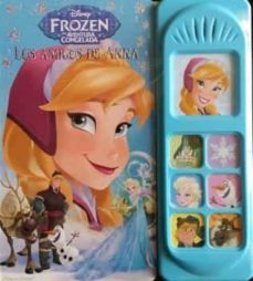 frozen: los amigos de anna (7 botones con sonido)-9781450896450