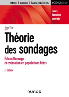 theorie des sondages - 2e ed. (ebook)-yves tillé-9782100797950