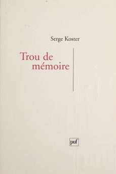 -serge koster-9782130688150