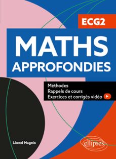 maths approfondies - ecg2-9782340118850