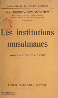 -maurice gaudefroy demombynes-9782403042450