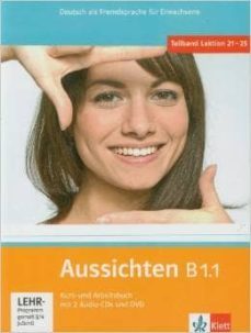 aussichten b1.1 - alumno+ejercicios+2 cd+dvd-9783126762250