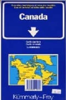 canada mapa kummerly-9783259012550