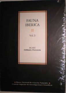 fauna iberica (vol. 3): acari, oribatei, poronota-carlos perez iñigo-9788400073350