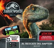 jurassic world: el reino caido: al rescate del raptor: libro con realidad aumentada-9788408187950